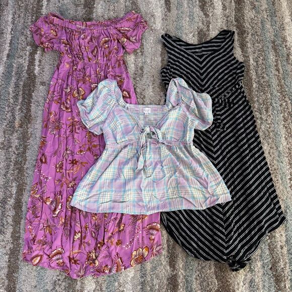 Isabel Maternity Bundle Dresses + Blouse M/L - Picture 1 of 13